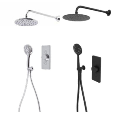 Tavistock Axiom Dual Function Shower System With Handset, Holder & Overhead Shower