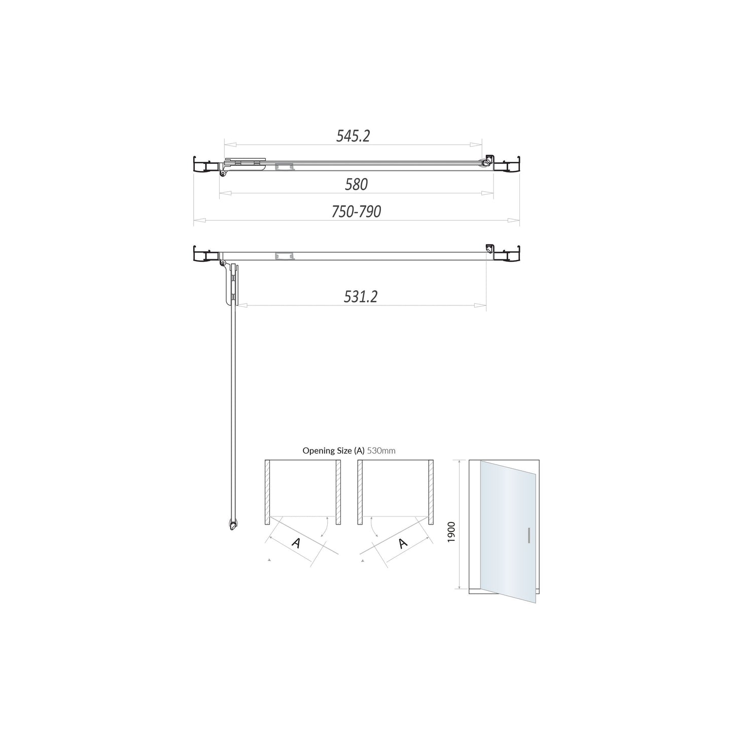 Scudo S8 Hinge Door