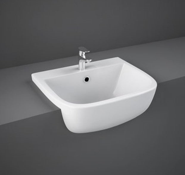 RAK-Series 600 Semi Recessed 420mm Wash Basin