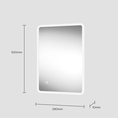 Sensio Thena Ultra-slim profile with seamless edge illumination Mirror