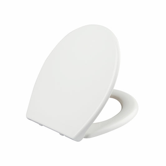 Scudo Duroplast Universal Round Top Fix Soft Close Seat - White