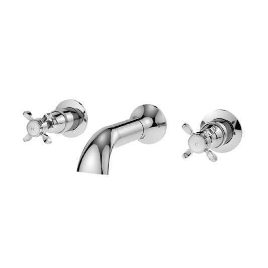 Nuie Selby 3 Tap Hole Bath Filler