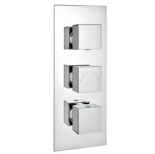 Kartell Pure Triple Concealed Therm. Shower Valve (3 way)