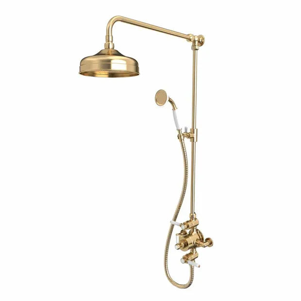 Tavistock Lansdown Dual Function Shower System With Overhead Shower & Handset