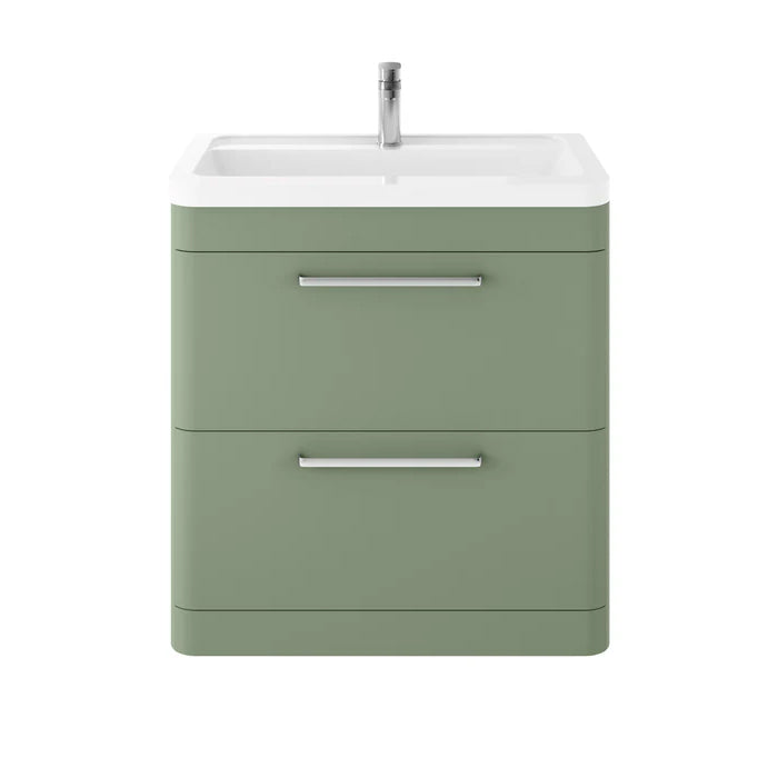 Hudson Reed Solar Wall Hung 2-Drawer Cabinet and Basin