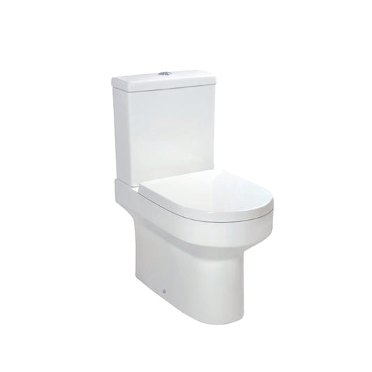 Scudo Spa 385mm x 364mm x 152mm Close Couple Cistern Inc WRAS Fittings - White