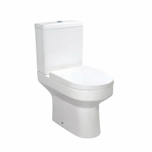 Scudo Spa Close Couple Comfort Height WC - White