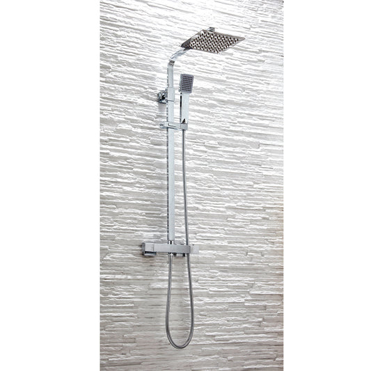 Scudo Elliot Square Shower Set Inc Easykit