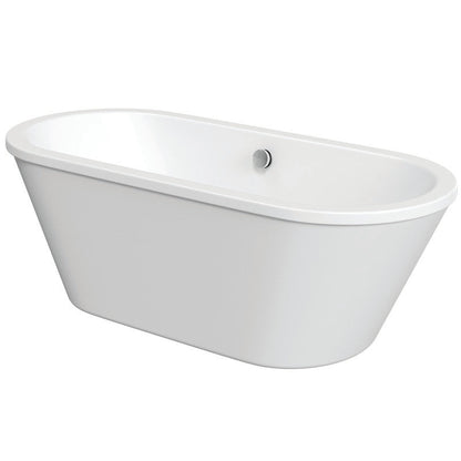 Trojan Savoy Double Ended Skirted Bath - White