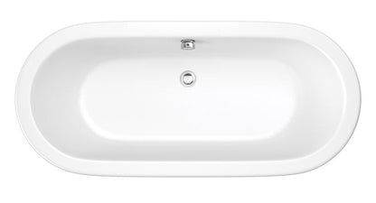 Trojan Savoy Double Ended Skirted Bath - White