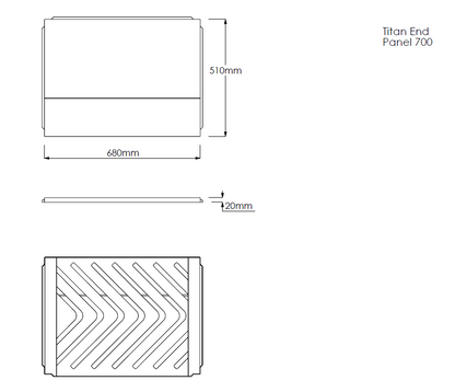 Trojan Titan Double Skin Extra Rigid Bath Panels