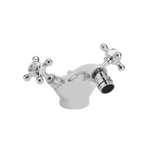 Hudson Reed Topaz Crosshead Hexagonal Mono Bidet Mixer
