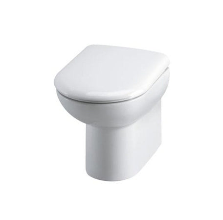 Hudson Reed D-Shape Back to Wall Pan & Soft Close Seat