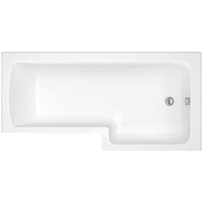 Trojan Solarna L-Shape Shower Bath