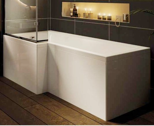 Trojan L-Shape Bath Screen