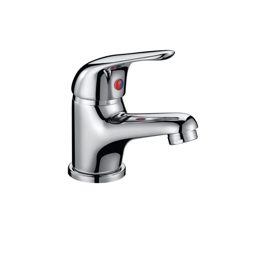 Scudo Tidy Deck Mounted Basin Tap w/ Waste - Chrome