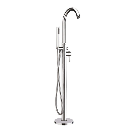 Scudo Premier 0 Tap Hole Freestanding Bath Tap - Chrome