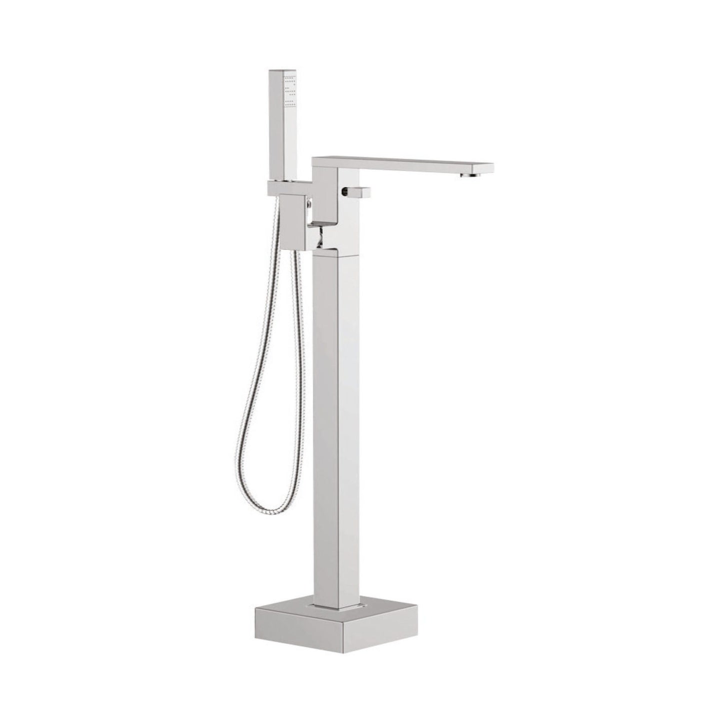 Scudo Lanza 2 Tap Hole Freestanding Bath Tap - Chrome