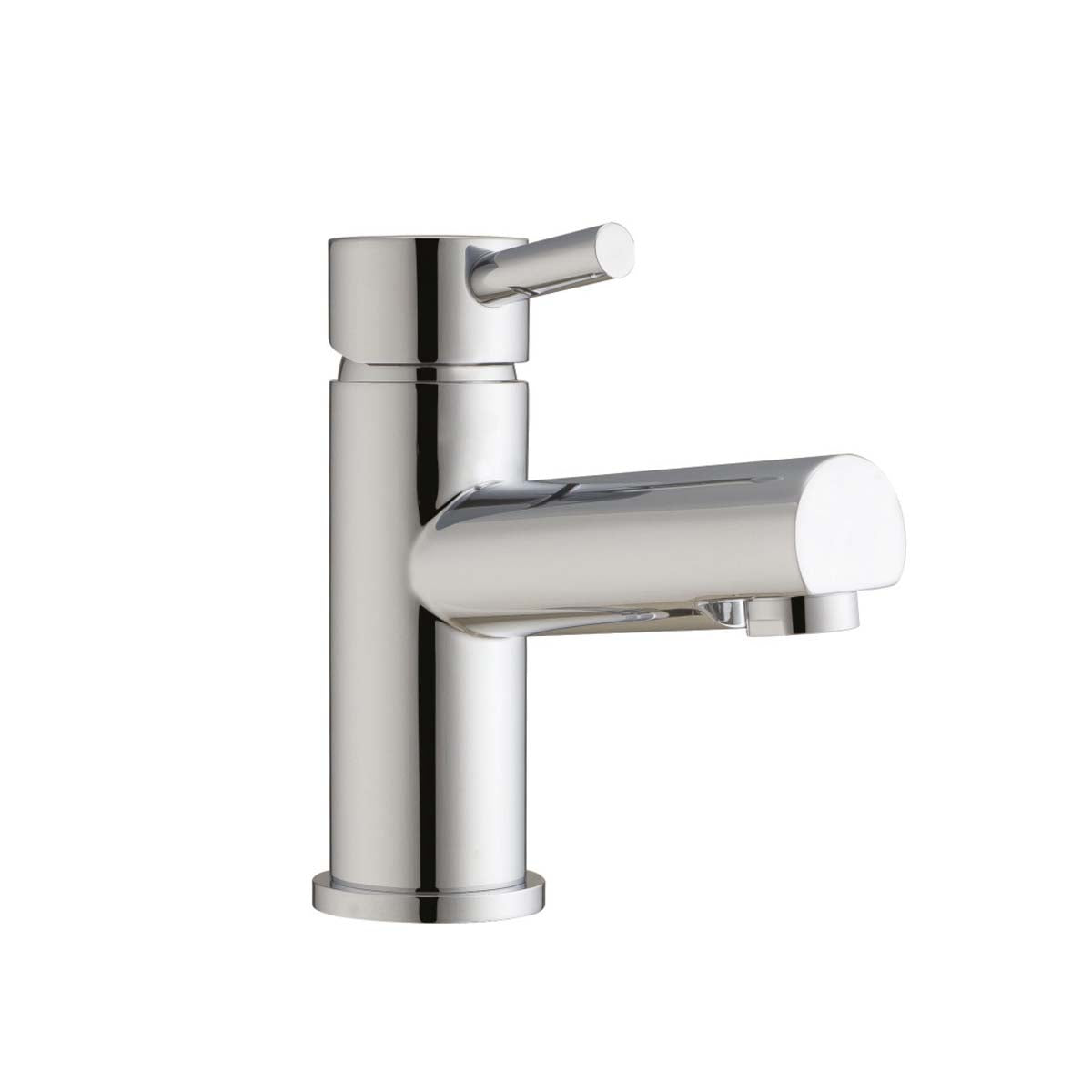 Scudo Premier Mono Deck Mounted Basin Tap w/ Waste - Chrome