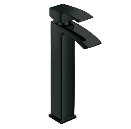 Kartell Fiuto Nero Hi Rise Mono Basin Mixer