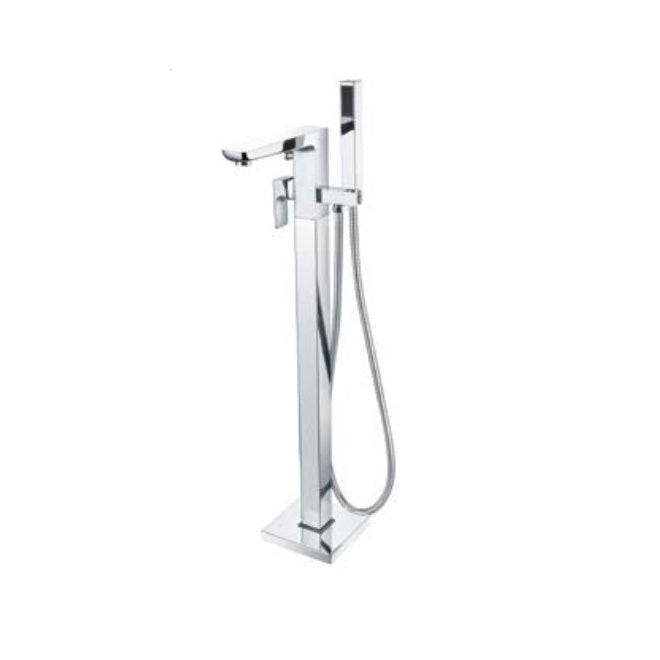 Scudo Muro 2 Tap Hole Freestanding Bath Shower Mixer