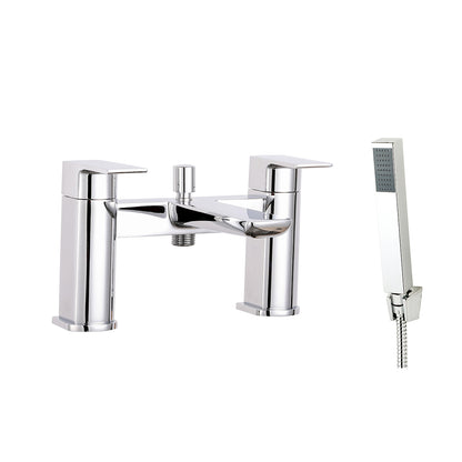 Scudo Muro 2 Tap Hole Deck Mounted Bath Shower Mixer