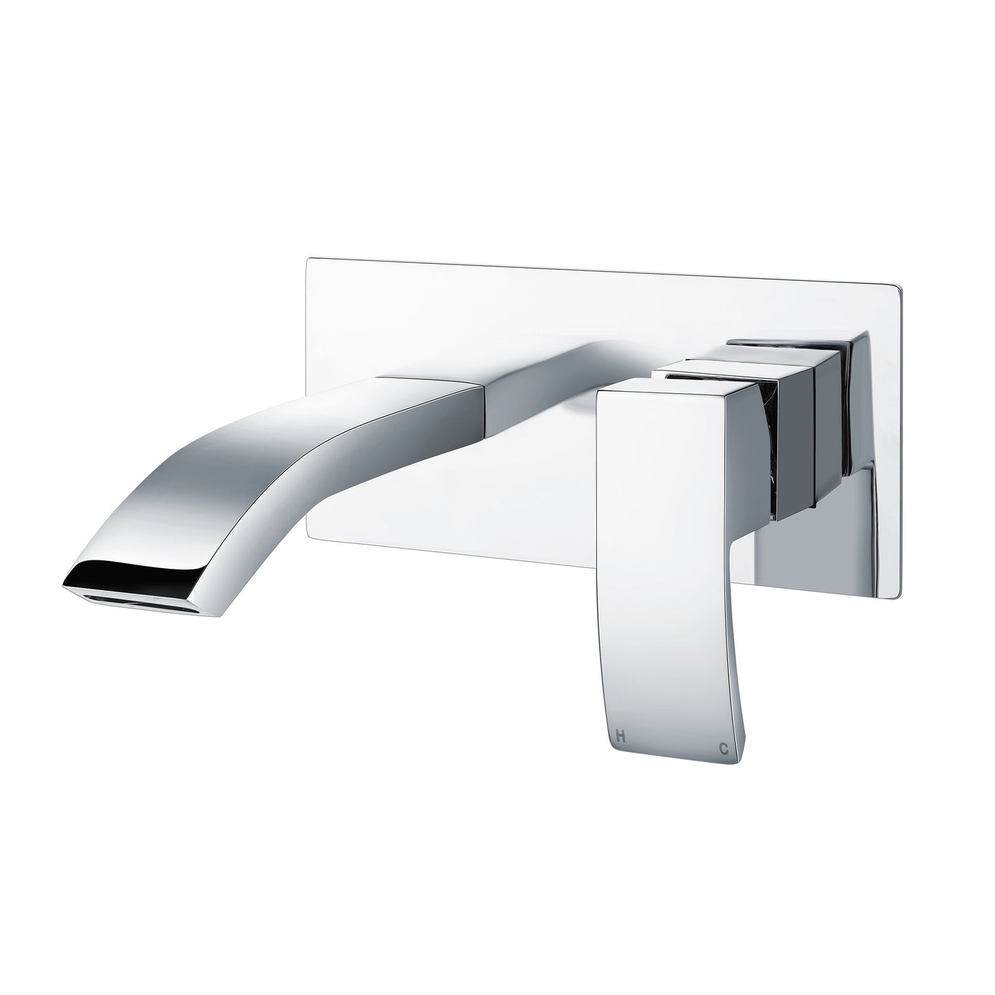 Scudo Descent Wall Mounted Basin Tap