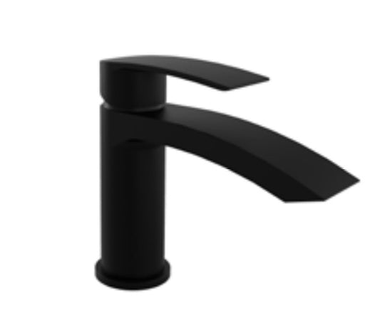 Kartell Curve Nero Mono Basin Mixer