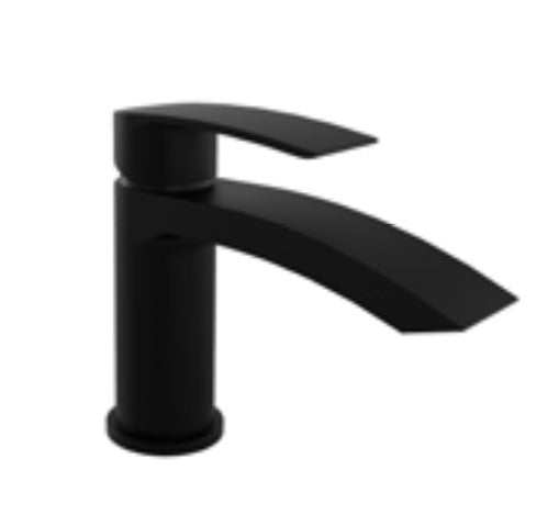 Kartell Curve Nero Mini Mono Basin Mixer