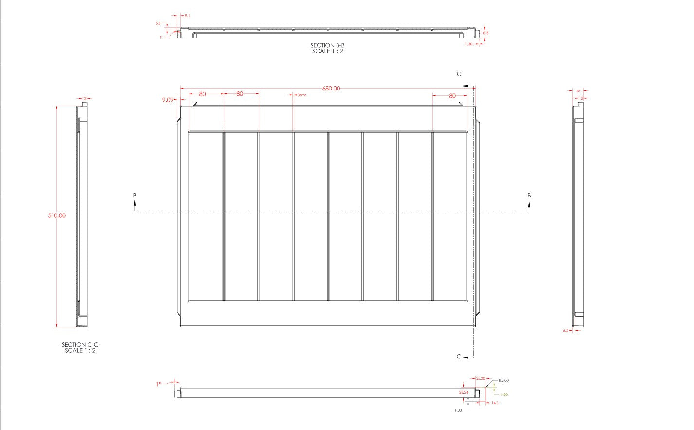 Trojan Tongue & Groove Double Skin - Extra Rigid Bath Panels