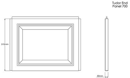 Trojan Tudor Rectangular Bath Panels