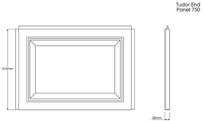 Trojan Tudor Rectangular Bath Panels