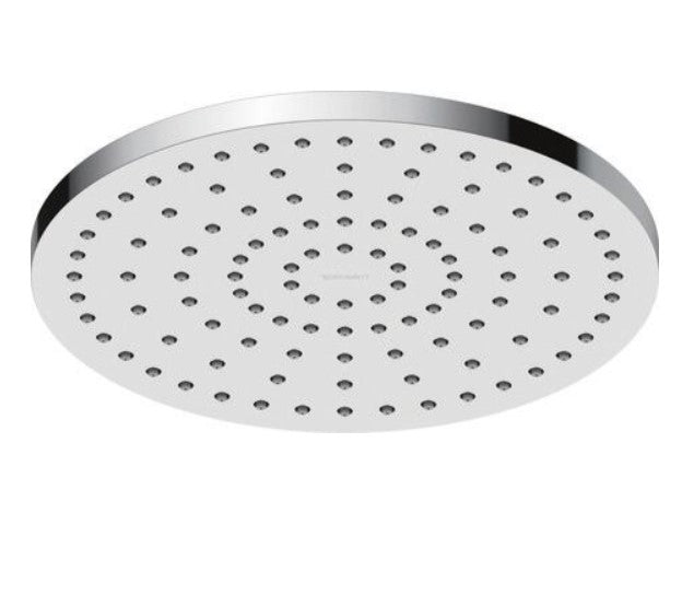 Duravit ABS Angle Adjustable 250 x 58mm Round Shower Head