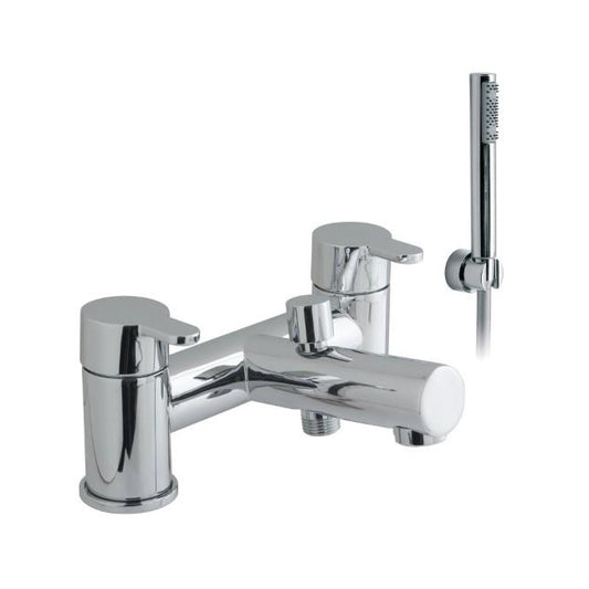 Vado Sense 2 Hole Bath Shower Mixer with Shower Kit