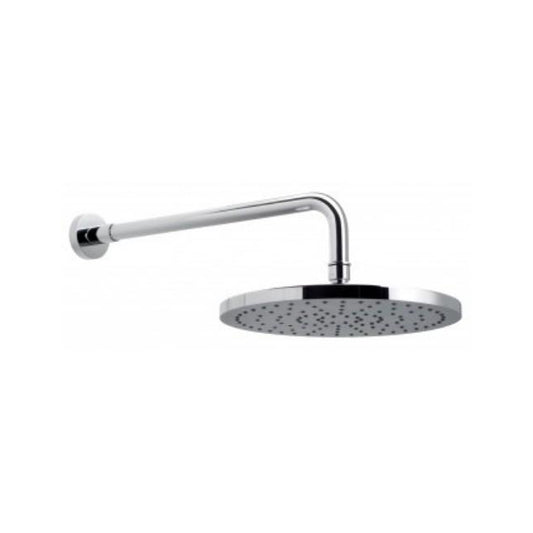 Vado Saturn Single Function Fixed Disc Shower Head 254mm with Arm