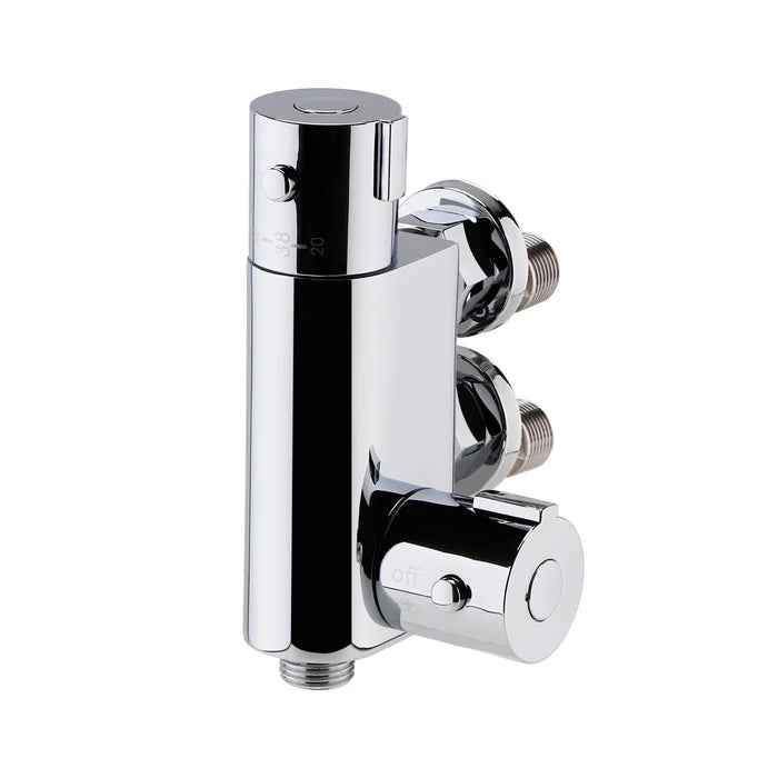 Nuie Vertical Thermostatic Bottom outlet Bar Valve