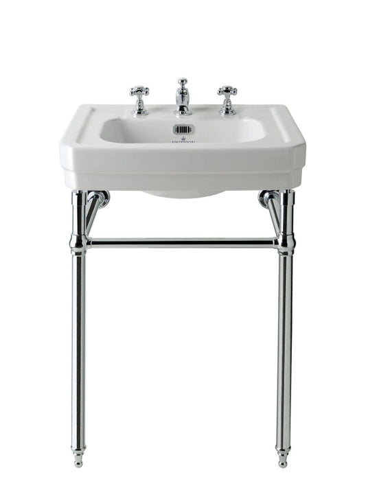 Bayswater Victrion Basin Stand for 640mm Basin - Ornate Chrome