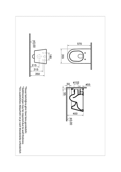 Vitra Nest Wall-Hung WC