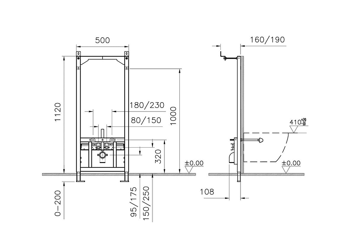 Vitra Bidet Frame