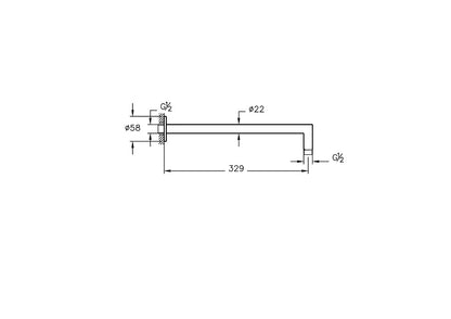 Vitra Connection Pipe 90 Degree