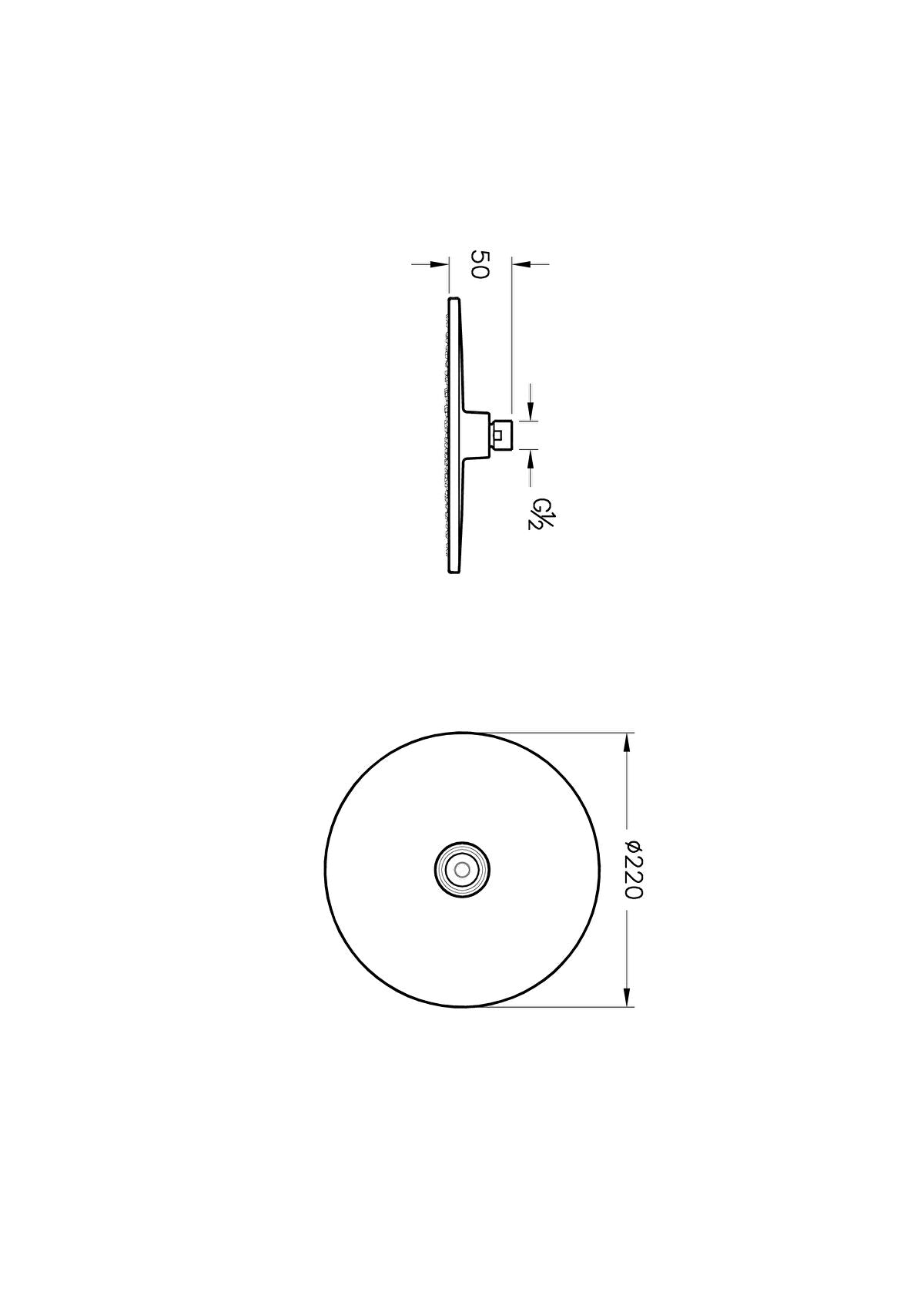 Vitra Rain L Showerhead