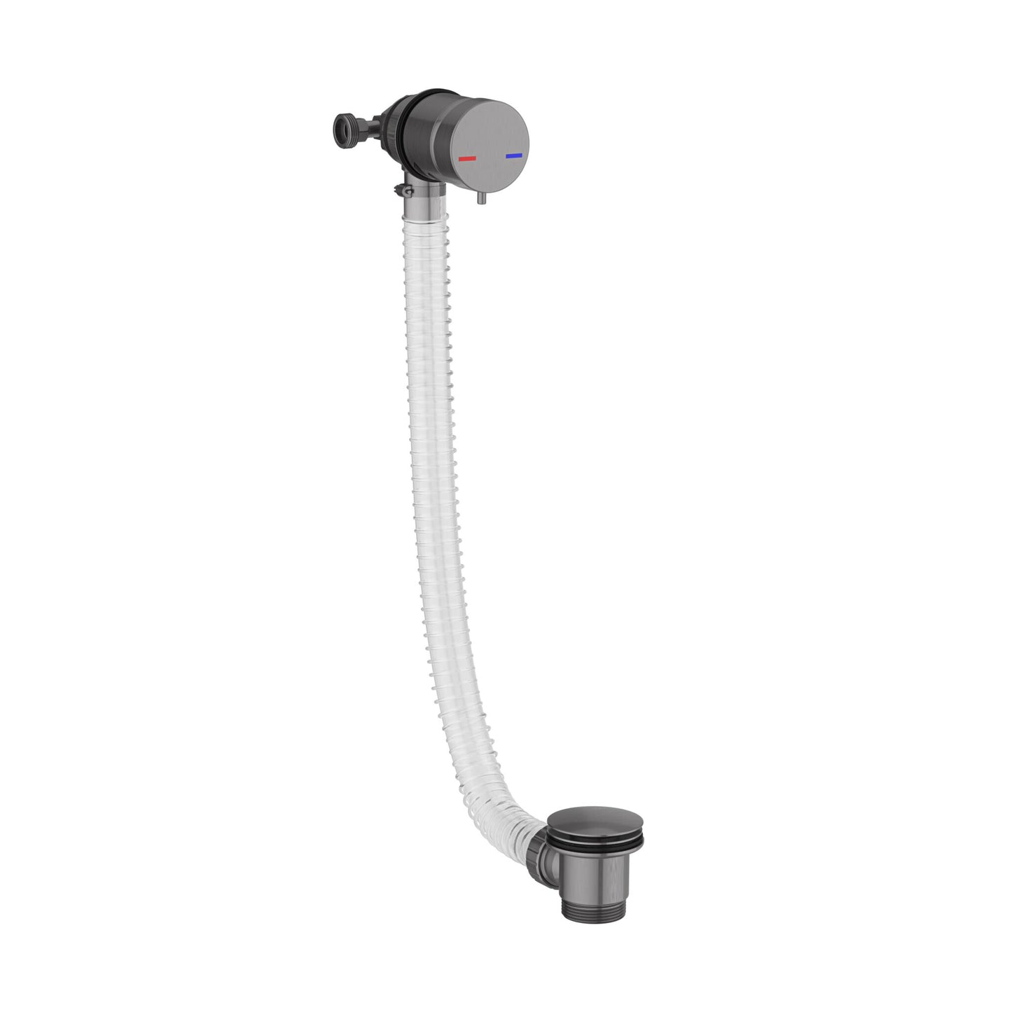 Scudo Controls Water Flow and Temperature Bath Filler & Overflow sprung Bath Waste