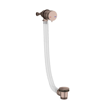 Scudo Controls Water Flow and Temperature Bath Filler & Overflow sprung Bath Waste