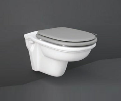 RAK-Washington Wall Hung Toilet with Wooden Seat