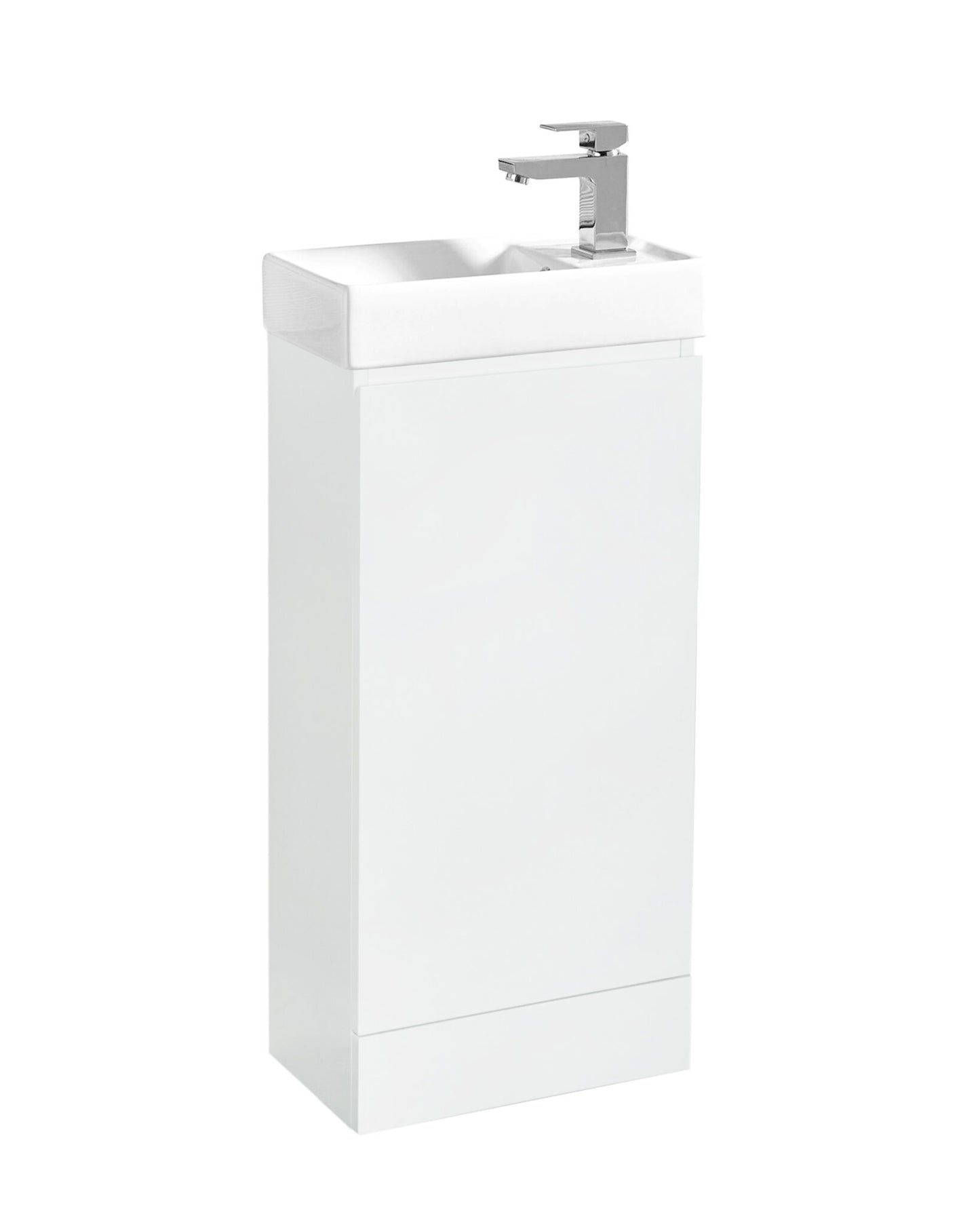 Scudo Waterguard Cloakroom Unit - Gloss White