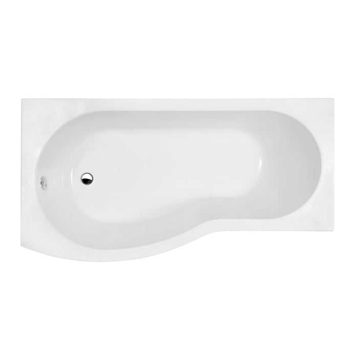 Nuie B Style Shower Bath with optional Curved Shower Screen