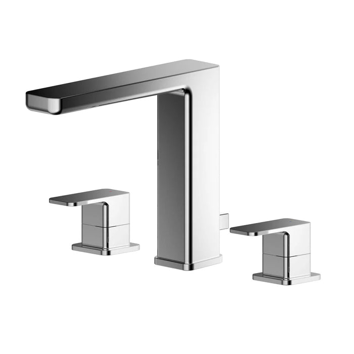 Nuie Windon Deck Mounted Square 3TH Bath Filler