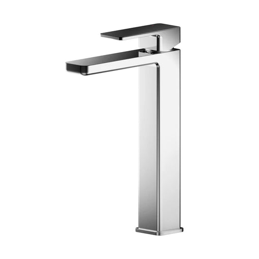 Nuie Windon Square Deck Mounted High Rise Mono Basin Mixer