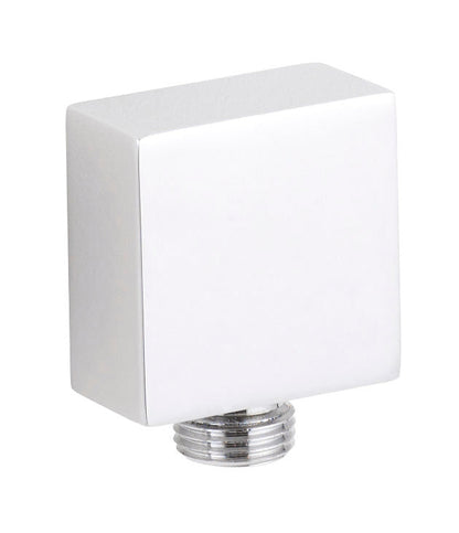 Nuie Square Outlet Elbow Chrome plated brass