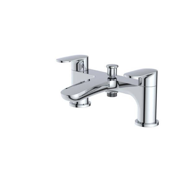 RAK Ceramic Deck-Mounted Bath Shower Mixer - Chrome